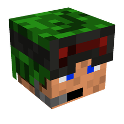 Black skin: head render