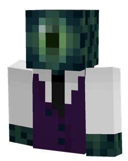 Black skin: bust render