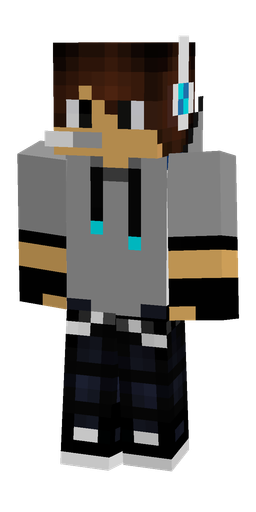 Black skin: body, front render