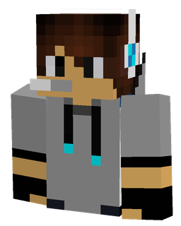 Black skin: bust render
