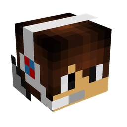 Black skin: head render