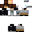 Black skin: raw texture render