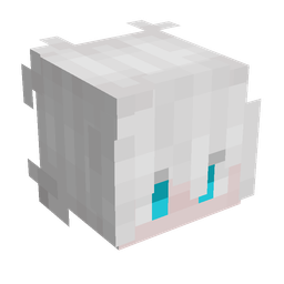 Black skin: head render