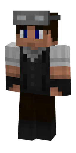 Black skin: body, front render
