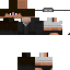 Black skin: raw texture render