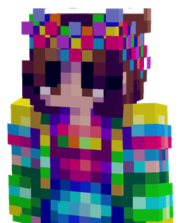 Blue skin: bust render