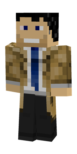 Black skin: body, front render