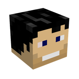 Black skin: head render