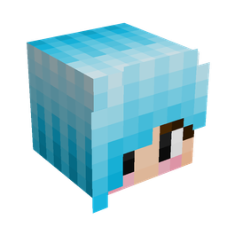 Blue skin: head render