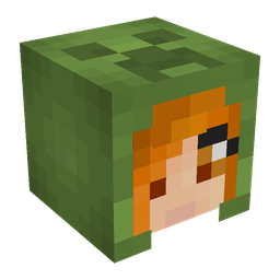 Brown skin: head render