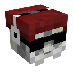 Black skin: head render