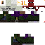 Black skin: raw texture render