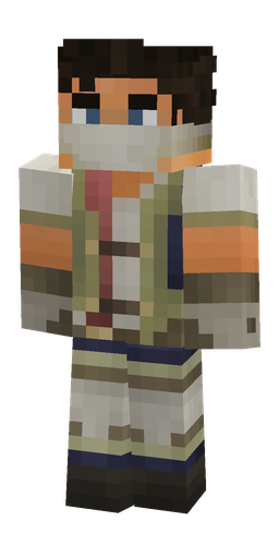 Black skin: body, front render