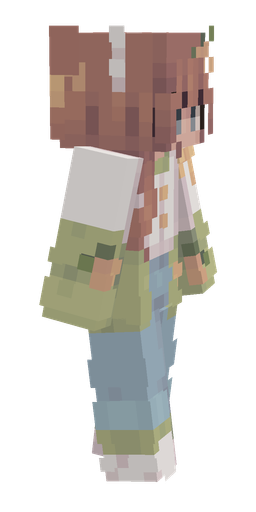Blue skin: body, right side render