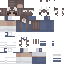 Blue skin: raw texture render