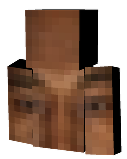 Black skin: bust render
