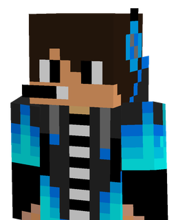 Black skin: bust render