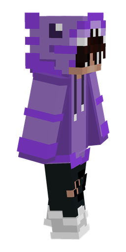 Black skin: body, right side render