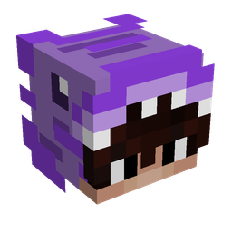 Black skin: head render