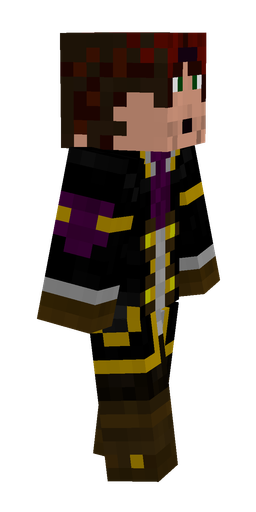 Black skin: body, right side render