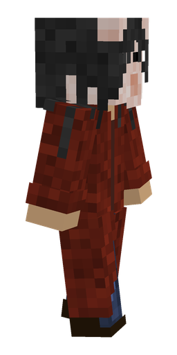 Black skin: body, right side render