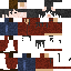 Black skin: raw texture render