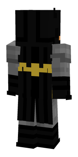 Black skin: body, back render