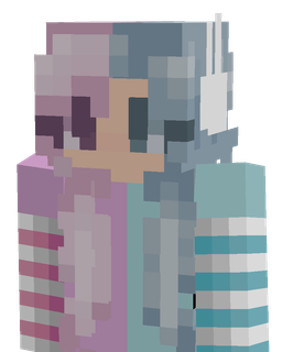 Blue skin: bust render