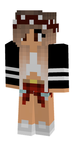 Black skin: body, front render