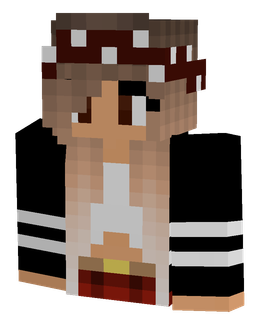 Black skin: bust render