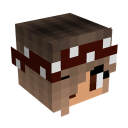 Black skin: head render