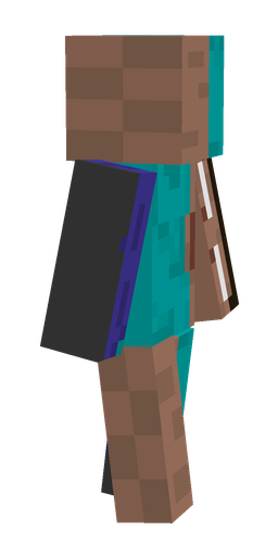 Black skin: body, right side render