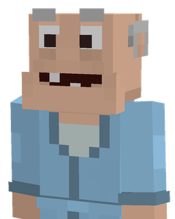 Blue skin: bust render