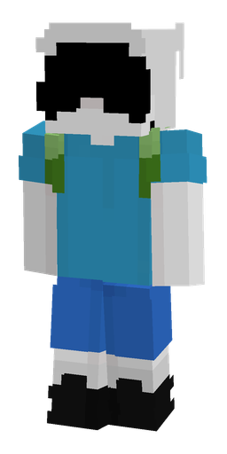 Black skin: body, front render
