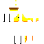 Classic skin: raw texture render