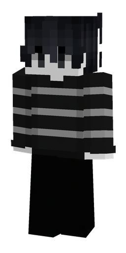 Black skin: body, front render