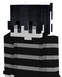Black skin: bust render