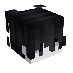 Black skin: head render