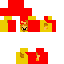 Classic skin: raw texture render