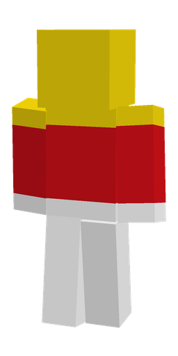 Classic skin: body, back render