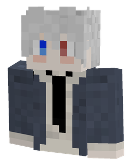 Blue skin: bust render