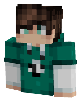 Blue skin: bust render