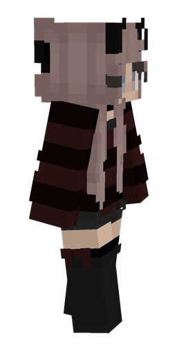 Black skin: body, right side render