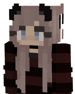 Black skin: bust render