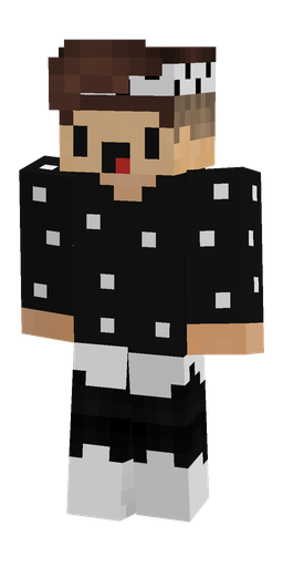 Black skin: body, front render