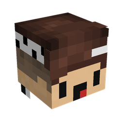 Black skin: head render