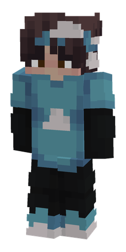 Black skin: body, front render