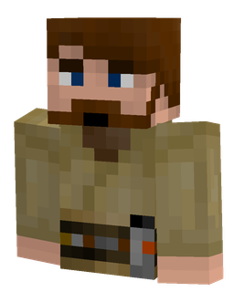 Brown skin: bust render
