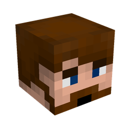 Brown skin: head render