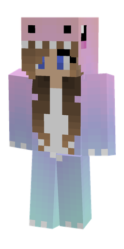 Blue skin: body, front render